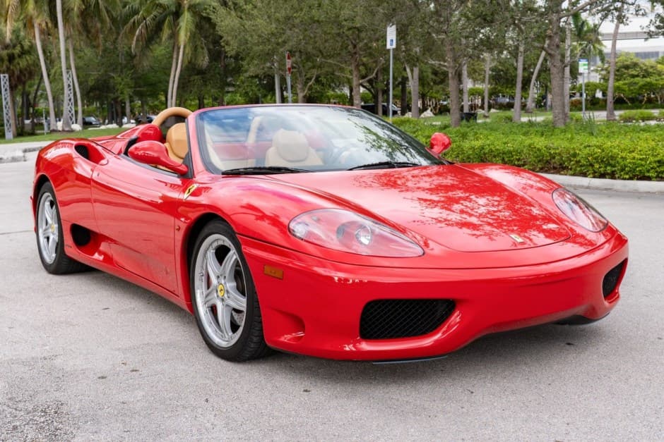 2005 Ferrari 360 sold for $92,500