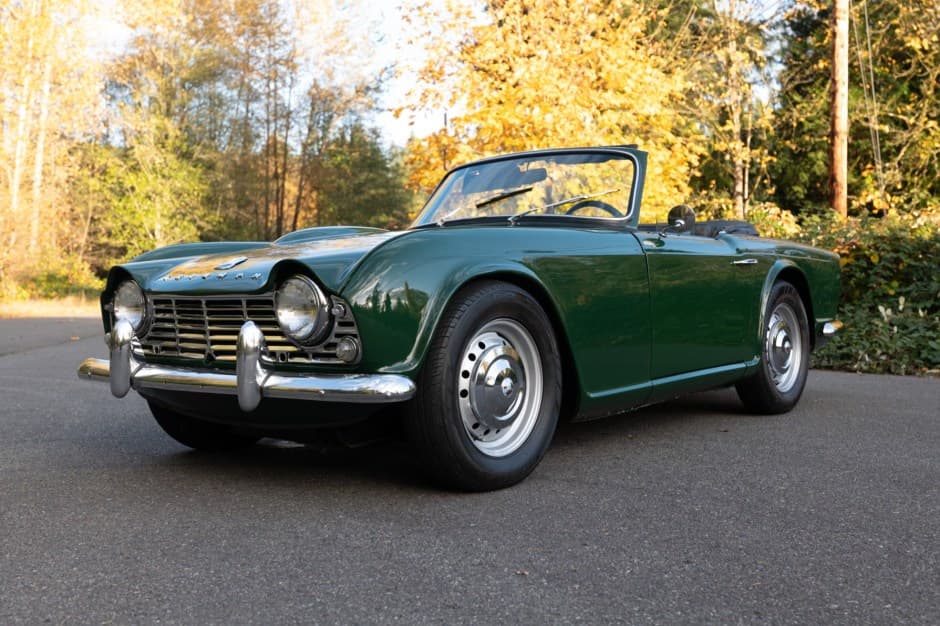 1964 Triumph TR4 sold for $13,000