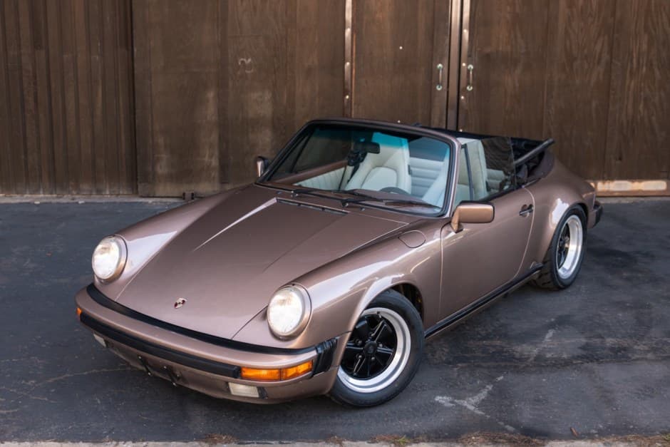 1987 Porsche 911 Carrera 3.2 sold for $62,500
