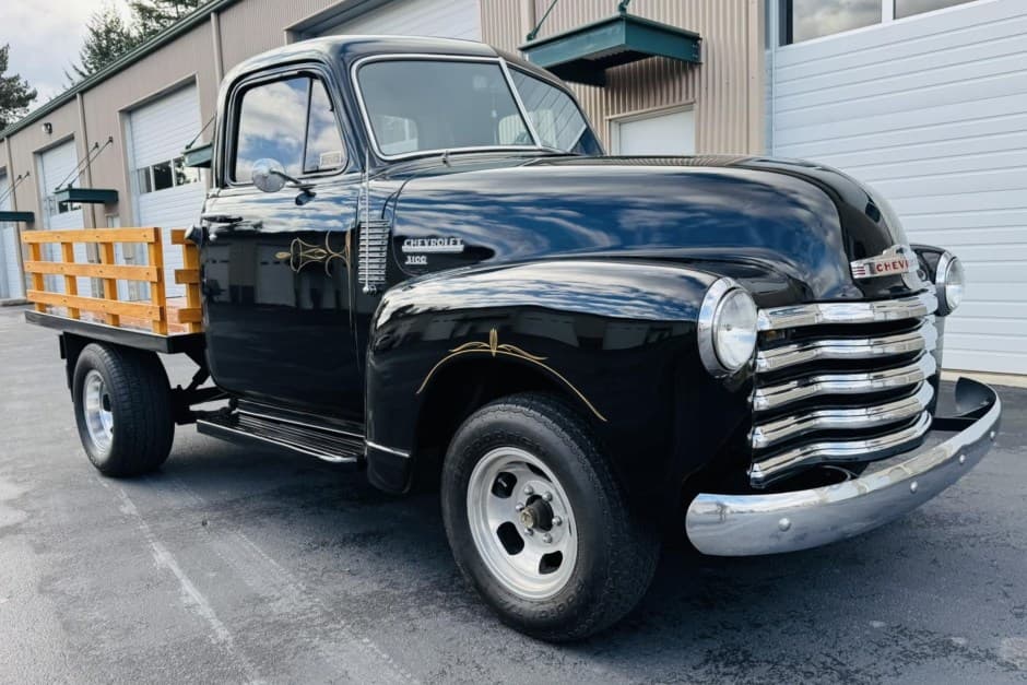 1951 Chevrolet Advance Design Pickup (1947-1955) sold for $13,500