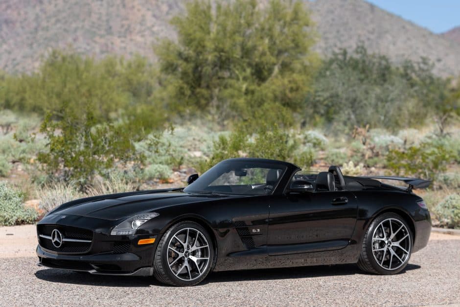 2015 Mercedes-Benz SLS AMG sold for $153,500