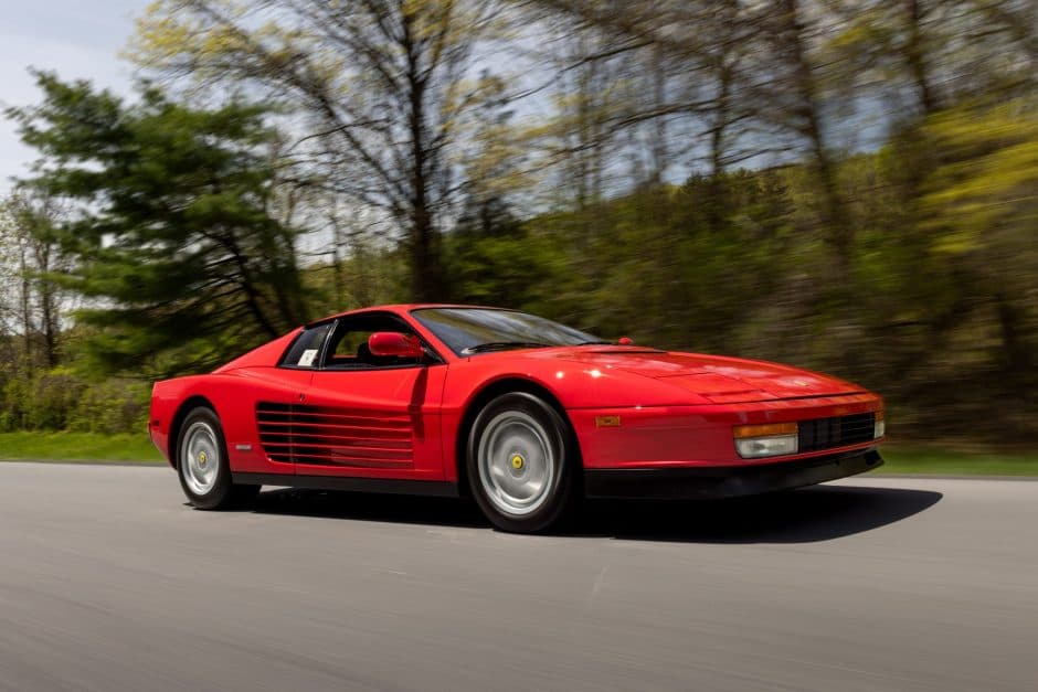 1988 Ferrari Testarossa sold for $160,000