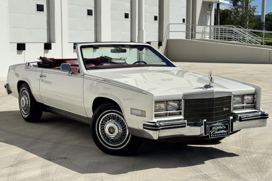 1985 Cadillac Eldorado (1979-1985) sold for $9,600