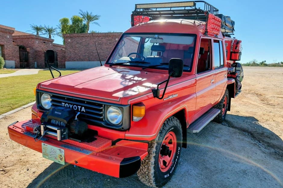 1991 Toyota Land Cruiser 70-Series sold for $18,500