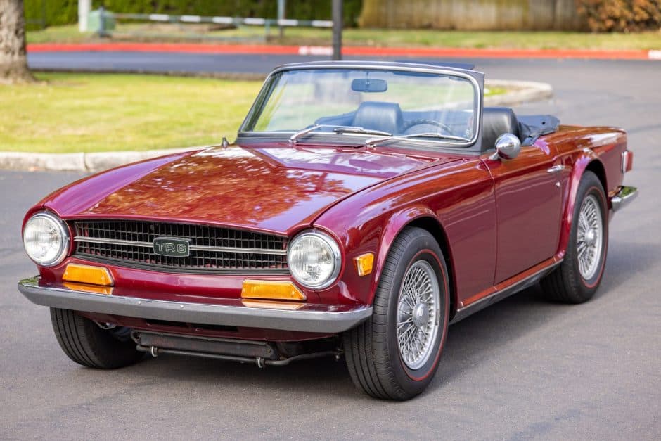 1972 Triumph TR6 sold for $17,250