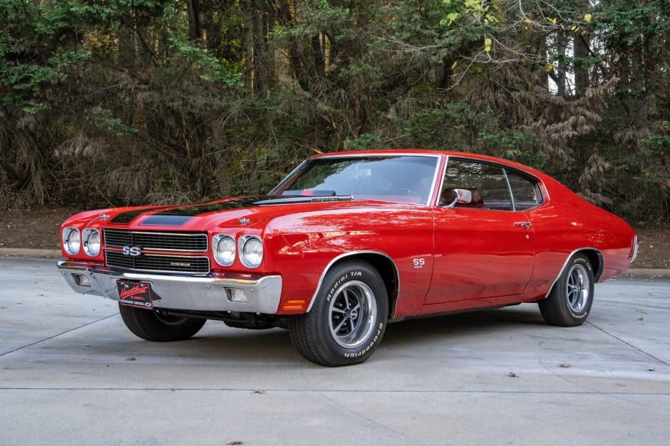 1970 Chevrolet Chevelle sold for $150,000