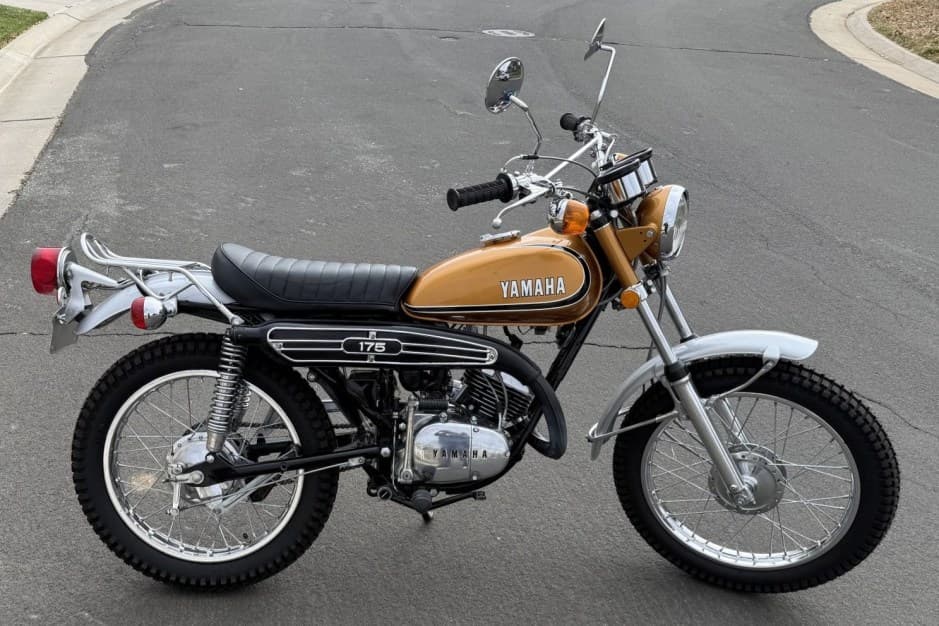 1973 Yamaha Enduro sold for $7,000