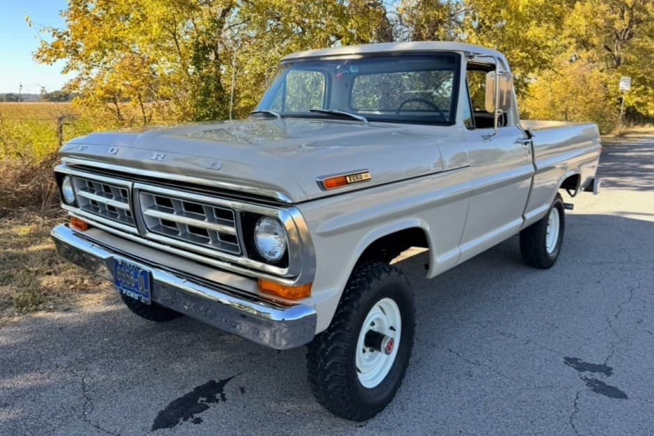 1971 Ford F-Series 1967-1972 sold for $72,570