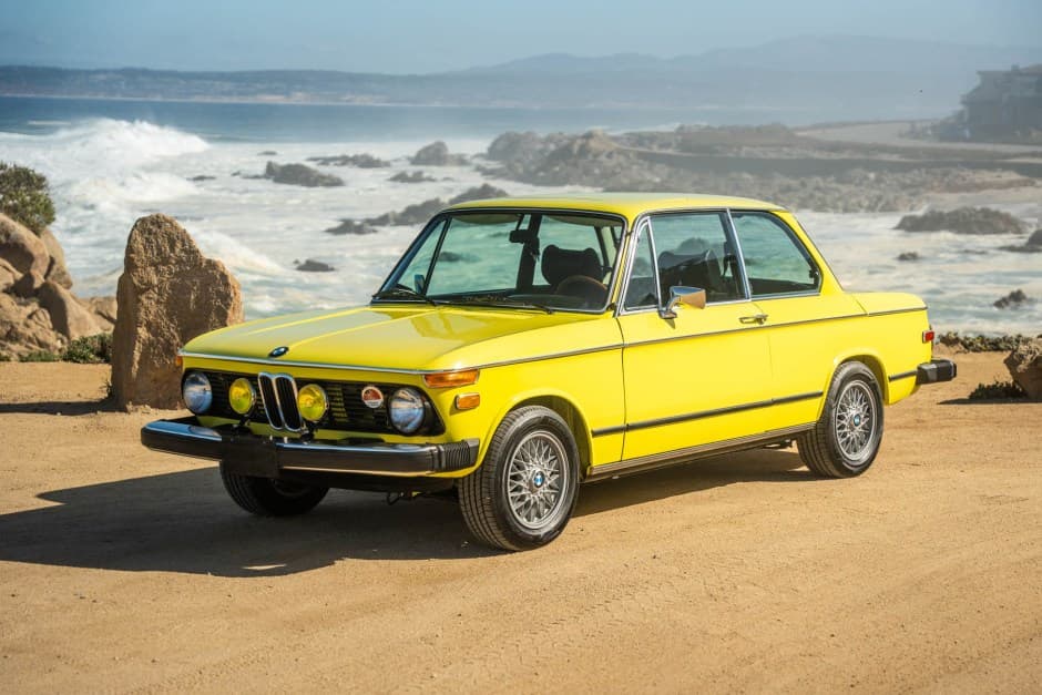 1974 BMW 2002 sold for $22,974