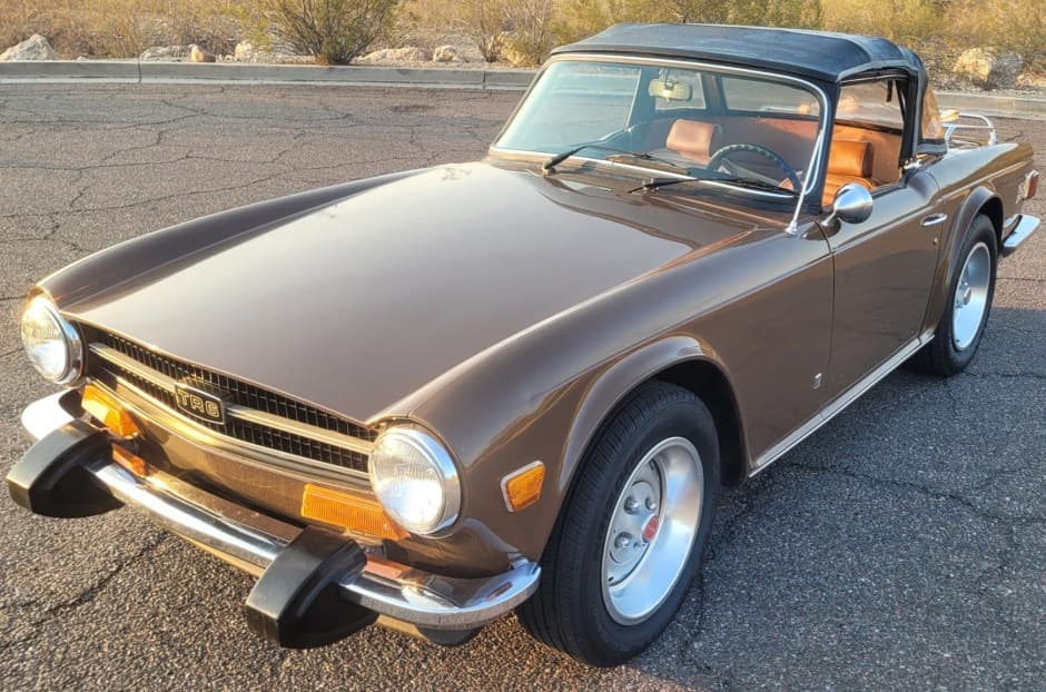 1974 Triumph TR6 sold for $13,250