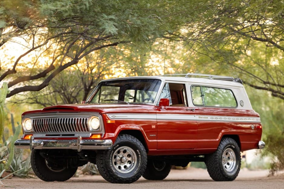 1975 Jeep SJ Cherokee sold for $80,000