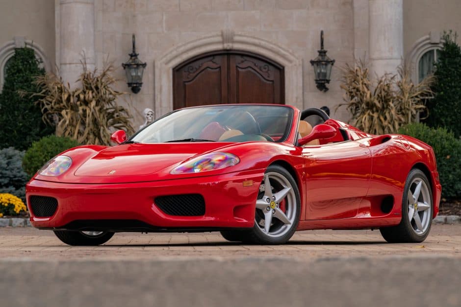 2003 Ferrari 360 sold for $140,500