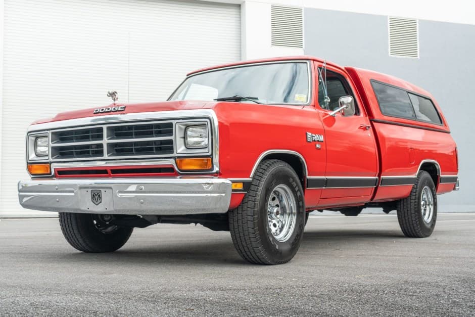 1987 Dodge Ram (1981-1993) sold for $14,500