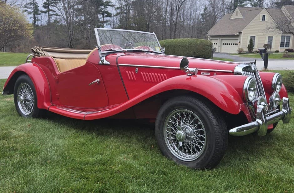1955 MG TF sold for $14,257