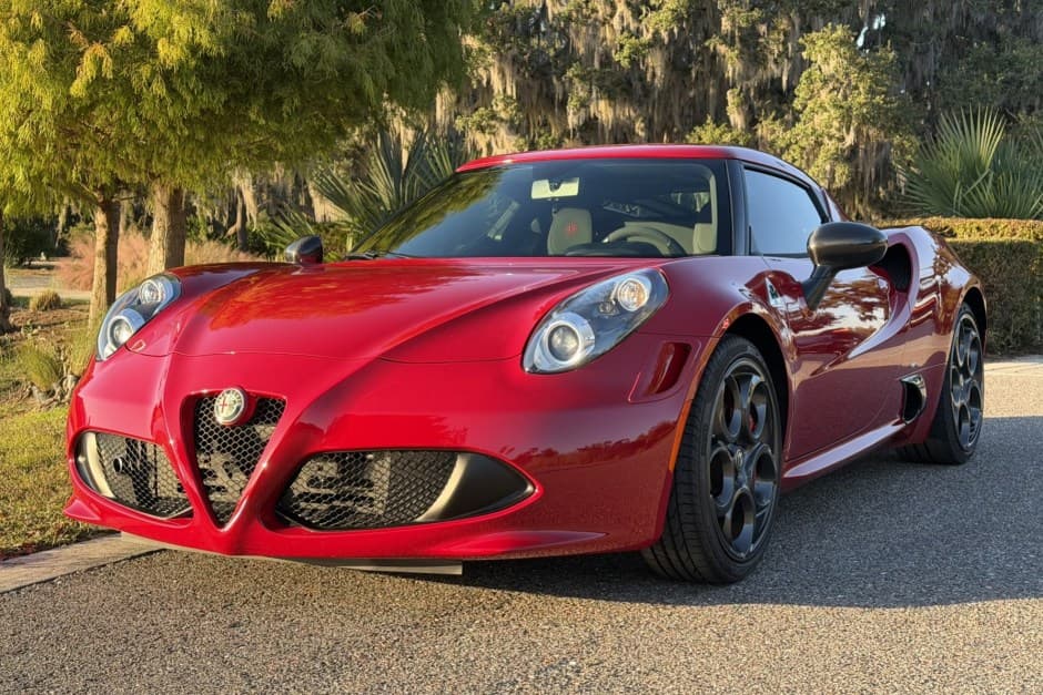 2015 Alfa Romeo 4C sold for $47,000