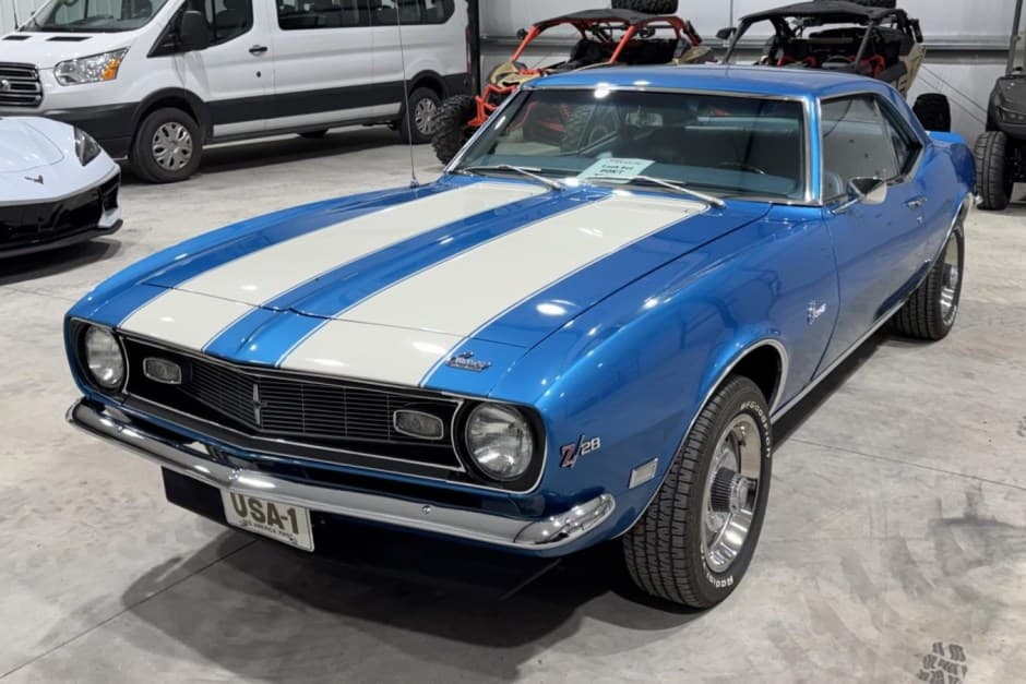 1968 Chevrolet Camaro (1st Generation – 1967-1969) sold for $60,388