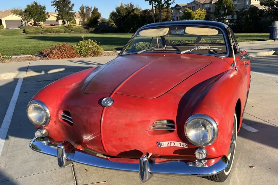 1959 Volkswagen Karmann Ghia sold for $18,250