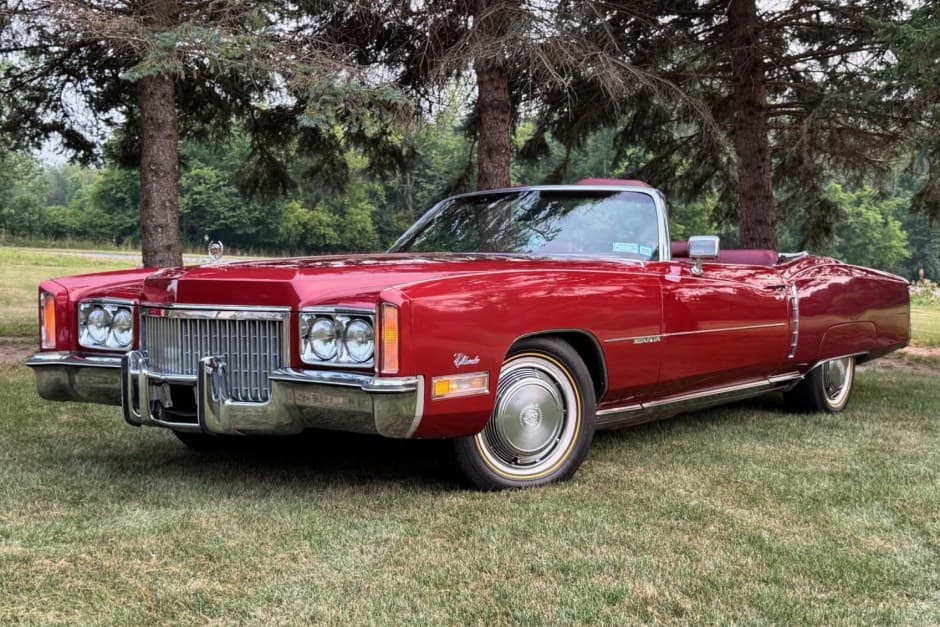 1972 Cadillac Eldorado (1971-1978) sold for $14,000