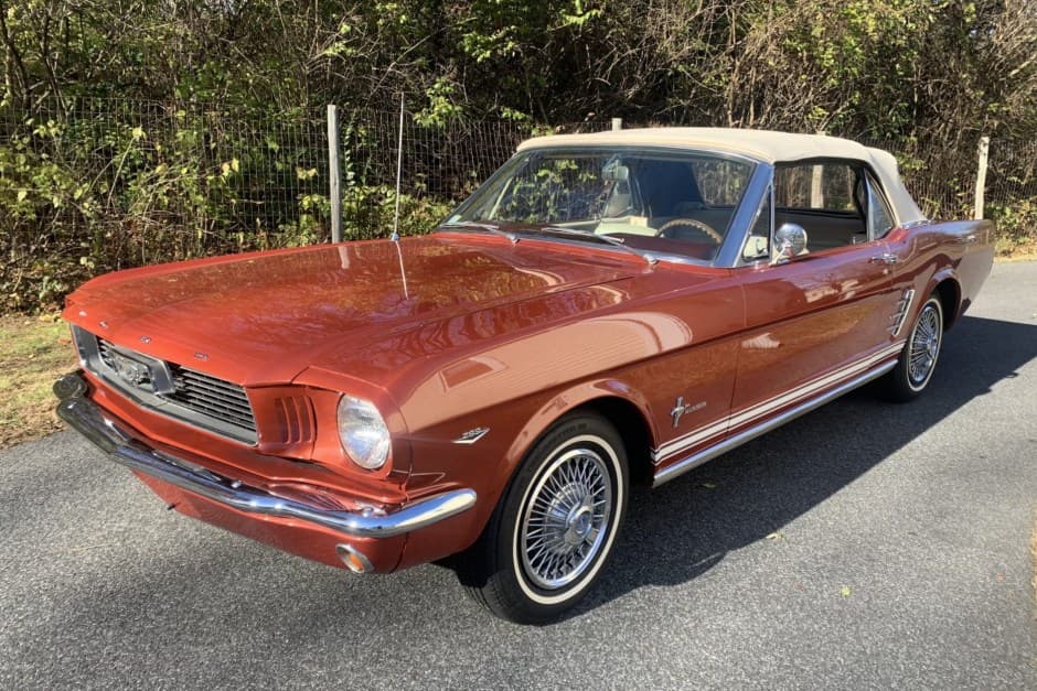 1966 Ford Mustang 1964.5-1966 sold for $30,000