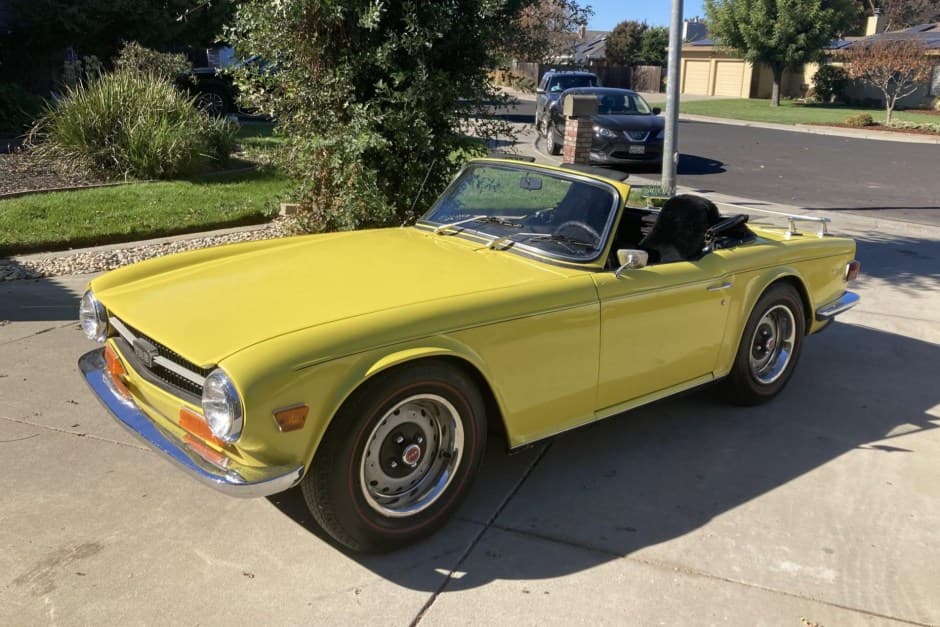 1969 Triumph TR6 sold for $7,650