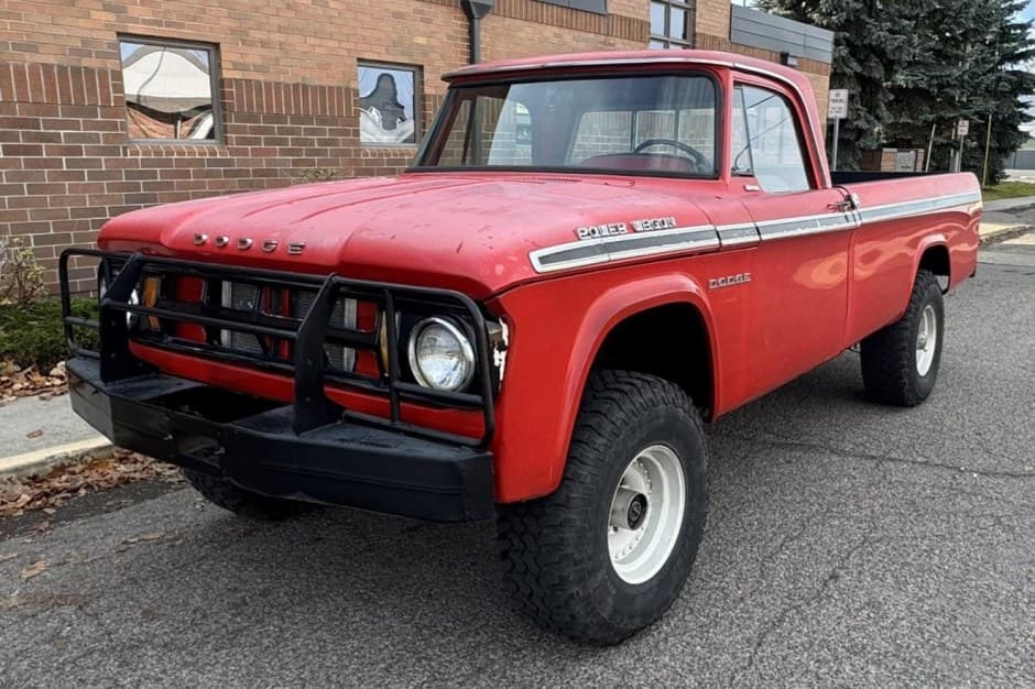 1968 Dodge Power Wagon sold for $13,969