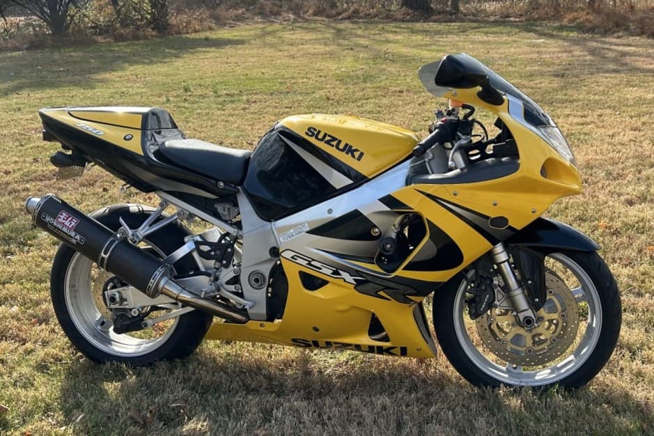 2000 Suzuki GSX-R 600, 750, 1000, & 1100 sold for $3,800