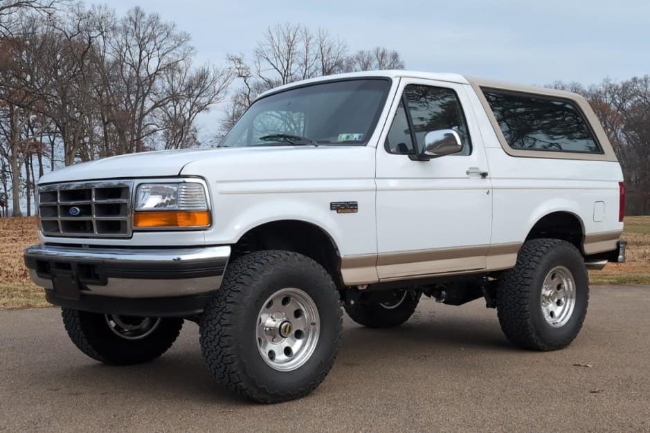 1996 Ford Bronco 4th-5th Generations 1987-1996 sold for $55,000