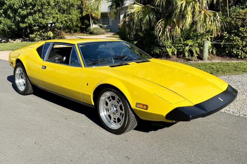 1974 DeTomaso Pantera sold for $109,000