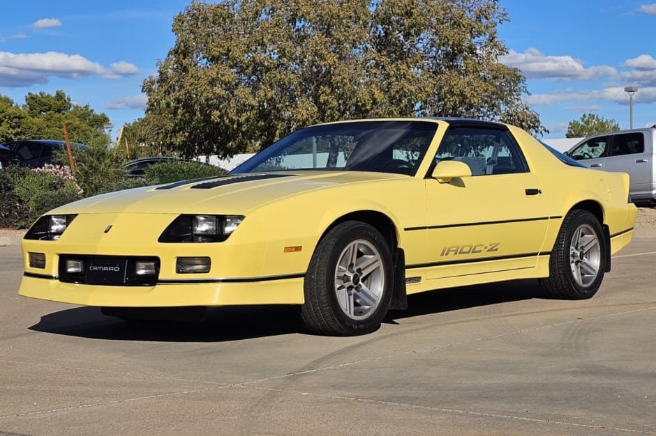 1985 Chevrolet Camaro (3rd Generation – 1982-1992) sold for $35,000