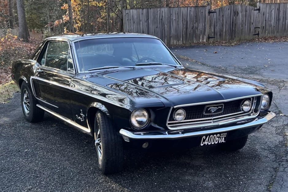 1968 Ford Mustang 1967-1968 sold for $15,500