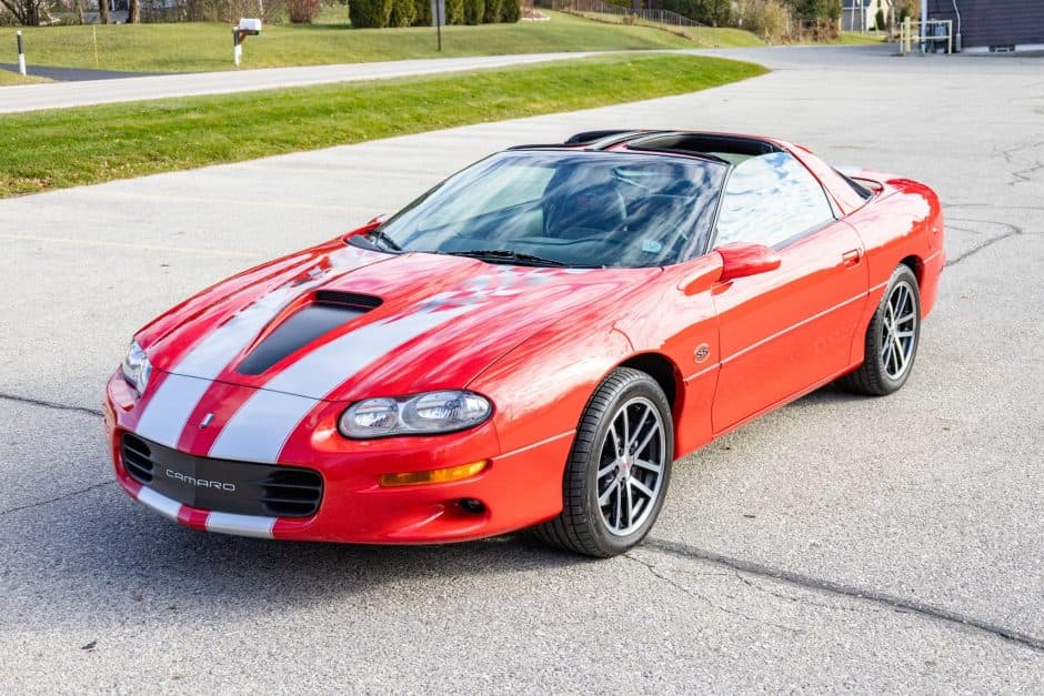 2002 Chevrolet Camaro (4th Generation – 1993-2002) sold for $25,250