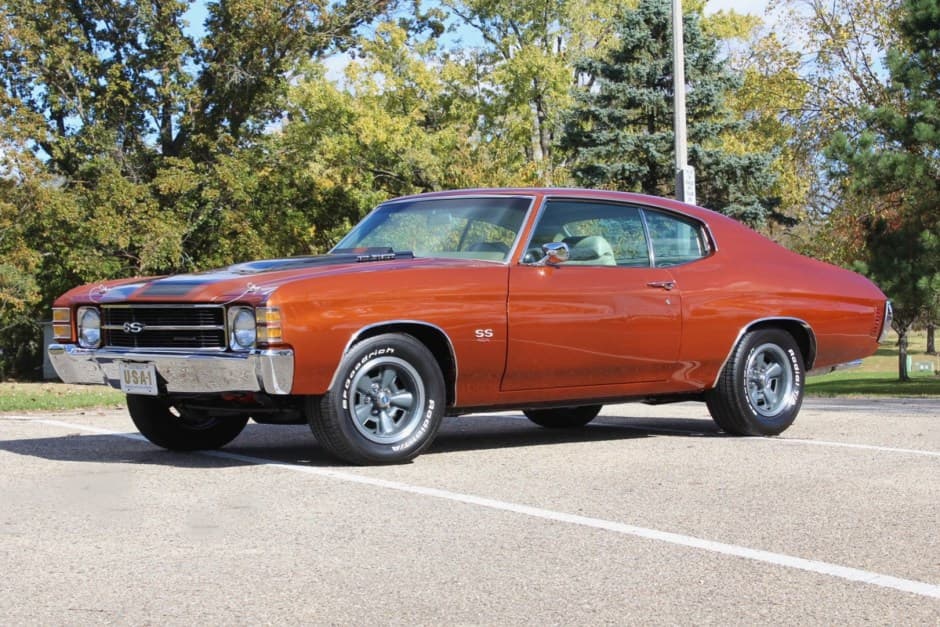 1971 Chevrolet Chevelle sold for $76,000