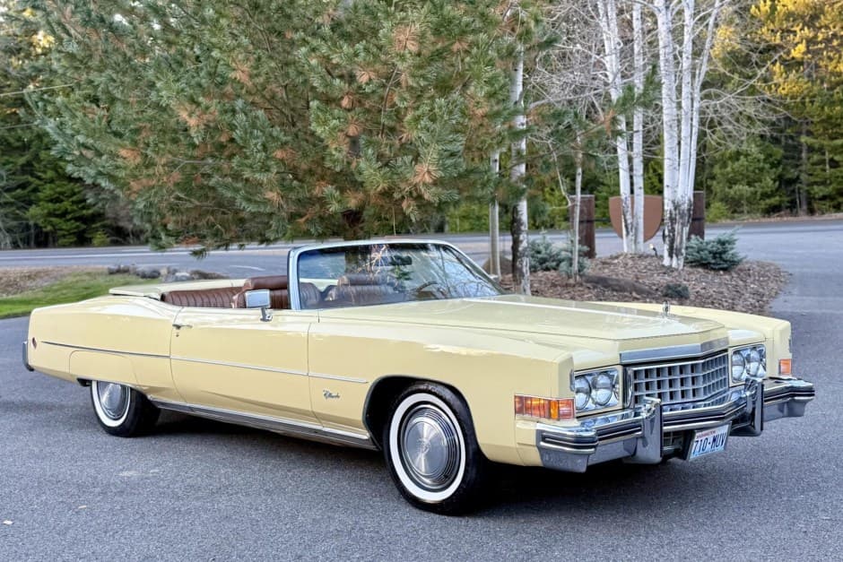 1973 Cadillac Eldorado (1971-1978) sold for $13,250