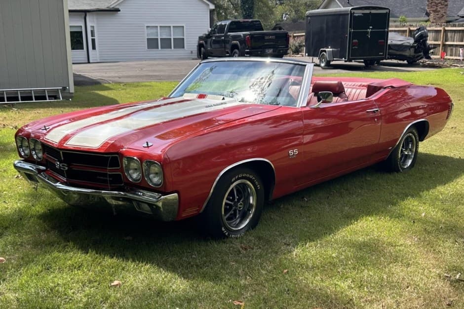 1970 Chevrolet Chevelle sold for $80,500