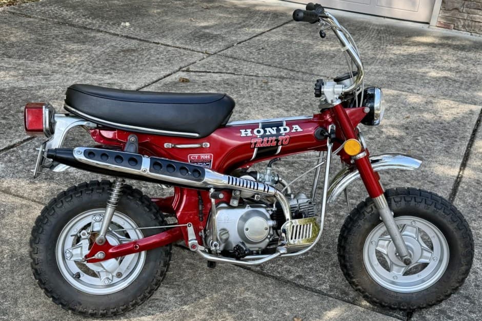 1972 Honda CT70 sold for $6,100
