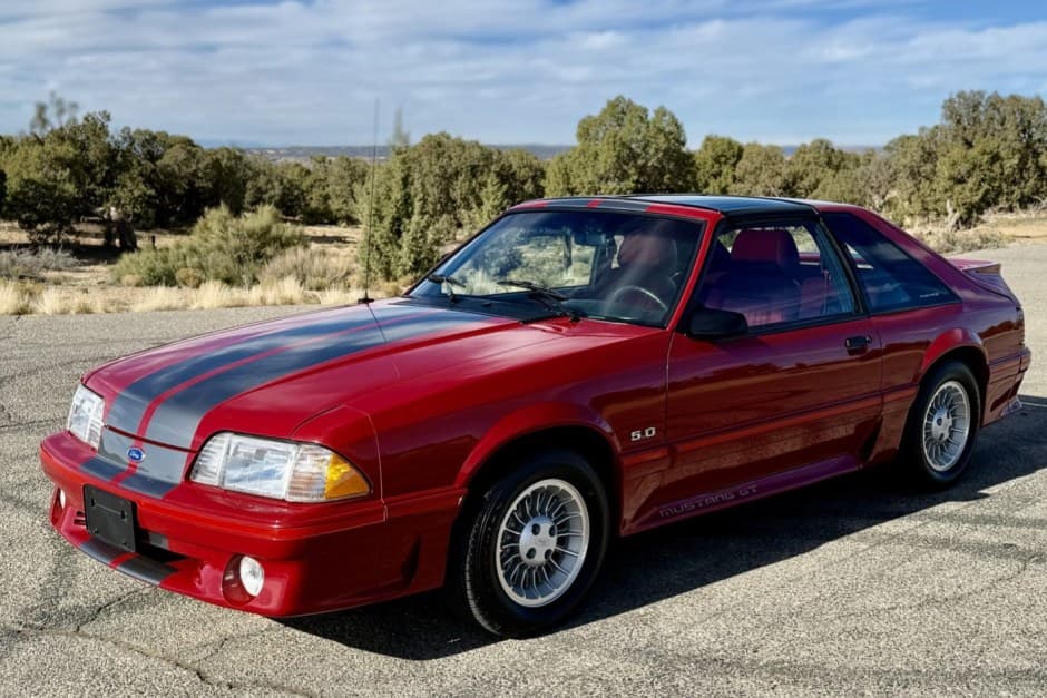 1987 Ford Fox-Body Mustang sold for $22,087