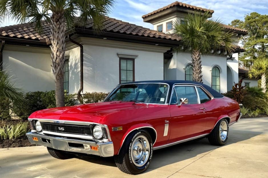1969 Chevrolet Nova sold for $36,250