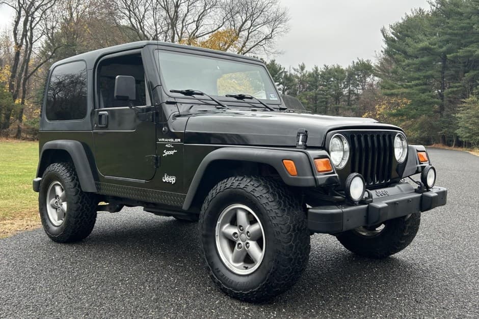 1999 Jeep Wrangler TJ (1997-2006) sold for $9,600