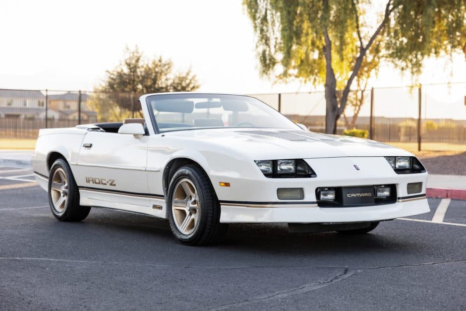 1988 Chevrolet Camaro (3rd Generation – 1982-1992) sold for $15,250