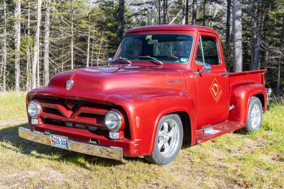 1955 Ford F-Series 1953-1956 sold for $14,800