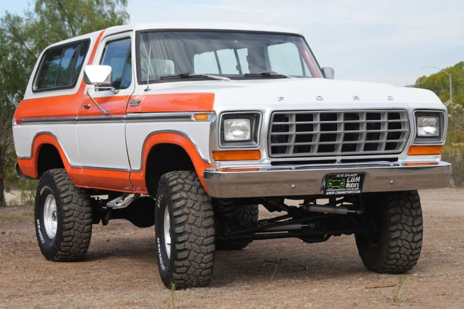 1979 Ford Bronco 2nd Generation 1978-1979 sold for $27,500