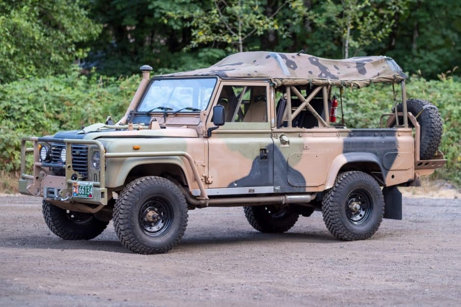 1991 Land Rover 110 / Defender 110 (Euro Spec) sold for $29,500