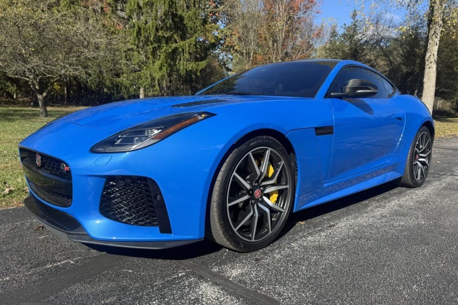 2018 Jaguar F-Type sold for $78,600