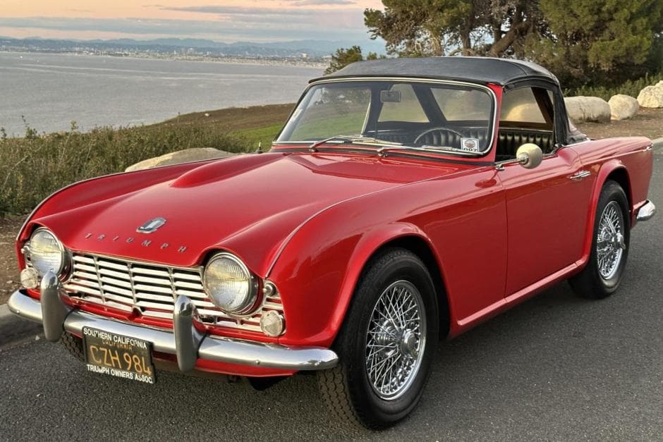 1965 Triumph TR4 sold for $22,750