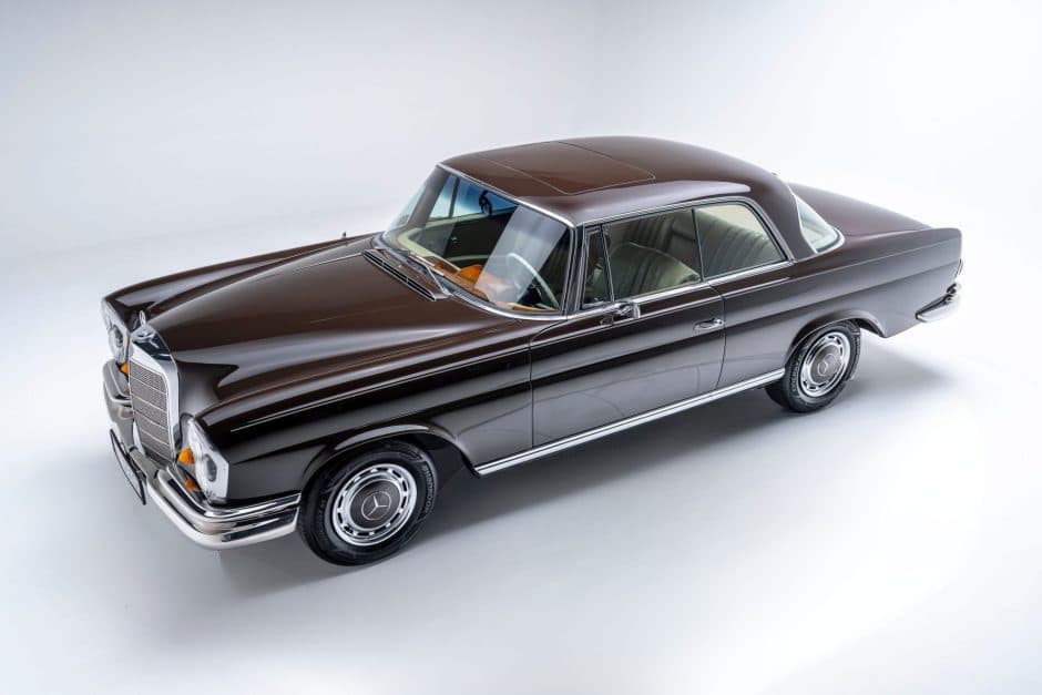 1967 Mercedes-Benz W111 Coupe & Cabriolet sold for $32,000