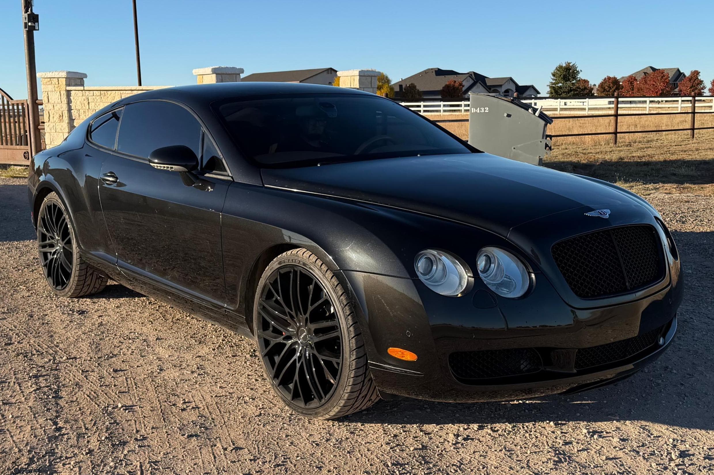 2007 Bentley Continental sold for $18,250