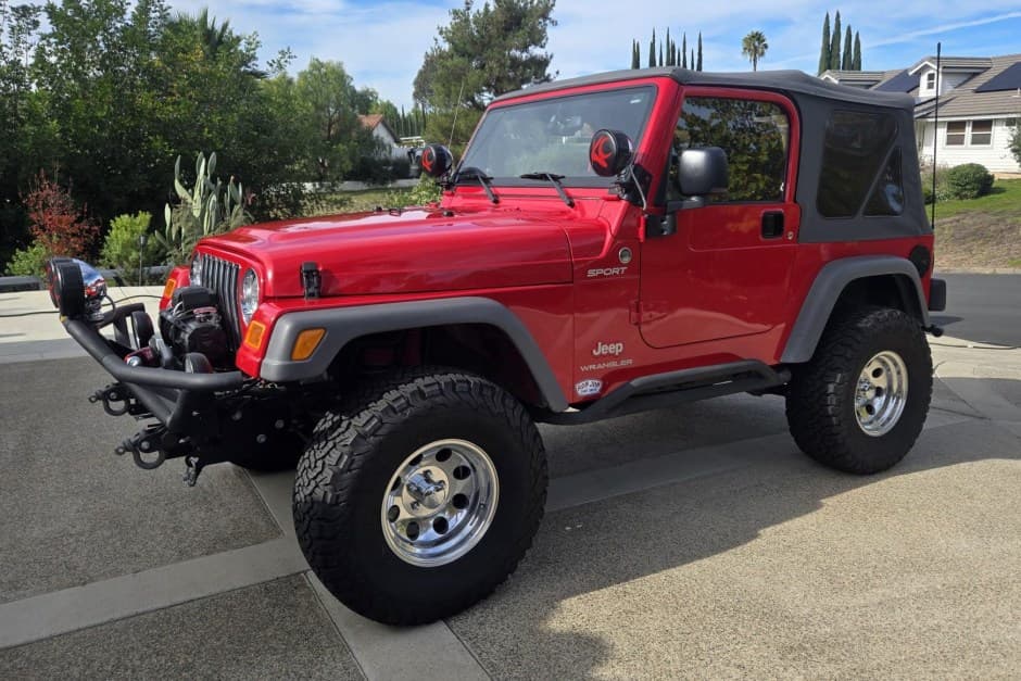 2005 Jeep Wrangler TJ (1997-2006) sold for $23,000