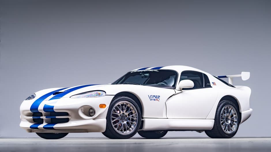 1998 Dodge Viper SR II (1996-2002) sold for $91,250
