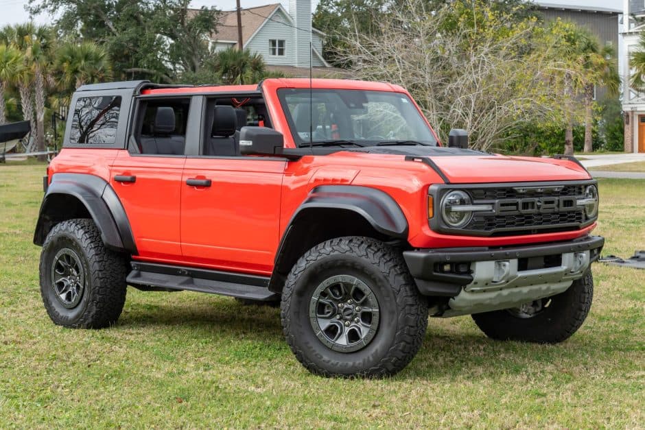 2022 Ford Bronco U725 sold for $57,500