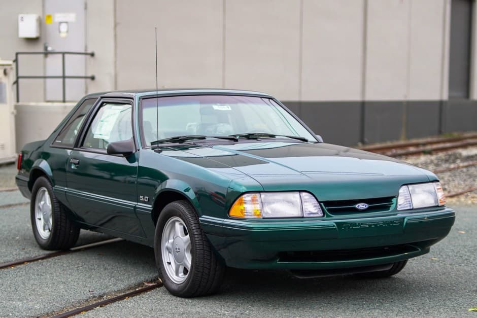 1992 Ford Fox-Body Mustang sold for $72,500